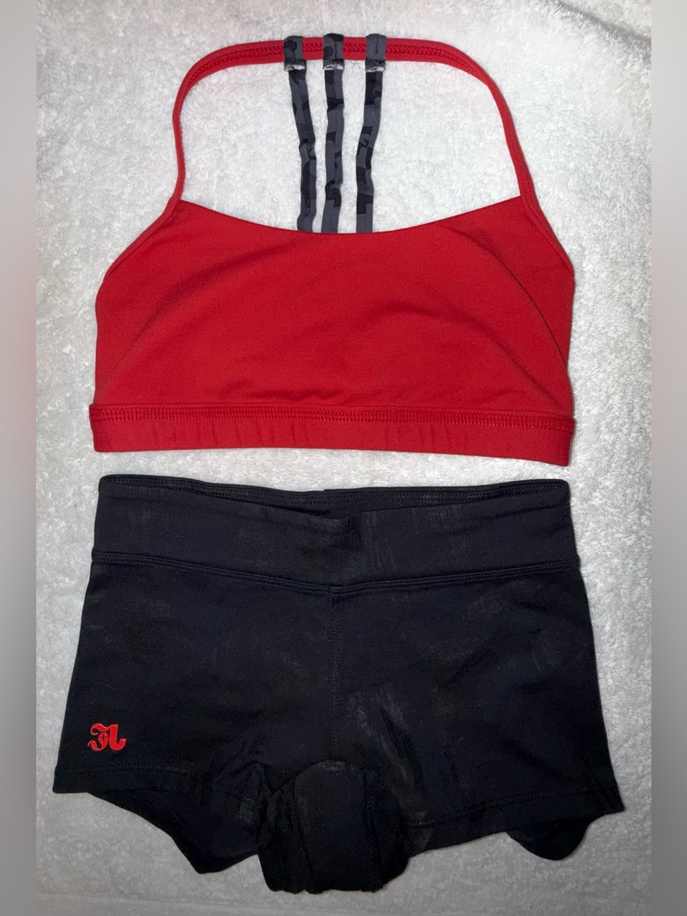 Jo & Jax Dance Set Black and Red Size Youth Medium